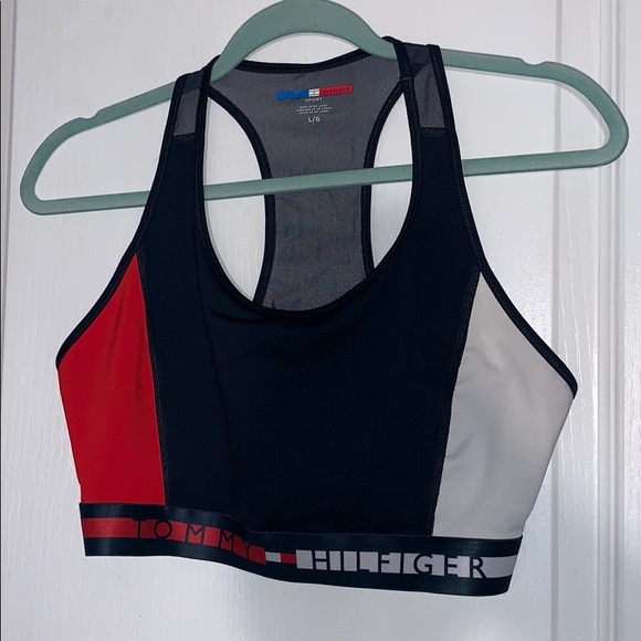 tommy sports bra